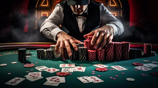 Live Sic Bo dice game with three dice in transparent cage on ojktoto slot